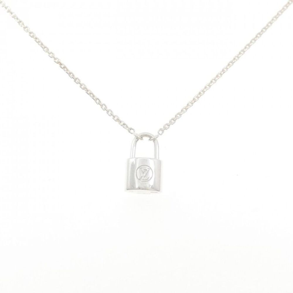 Louis Vuitton Lockit 925 Silver Necklace